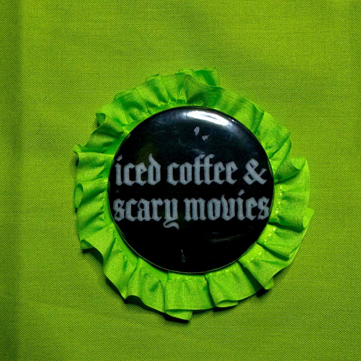 iced coffee button